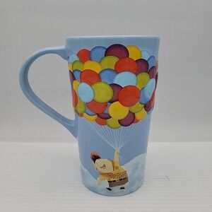 DISNEY‎ STORE AUTHENTIC PIXAR UP HOUSE RUSSELL BALLOONS COFFEE MUG TEA CUP 16 oz